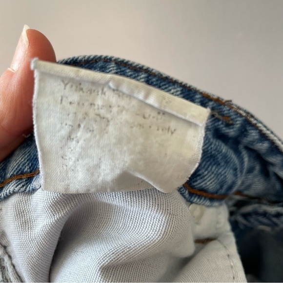 [30] Vintage MOM Jeans High Rise Boyfriend Straight Leg Denim Jeans Women’s - Picture 14 of 14